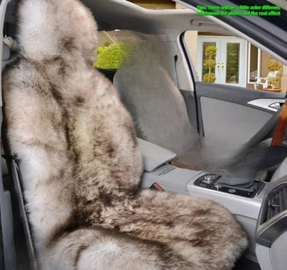 Winter plush car seat cover general purpose long wool fur car seat cover car seat protection cushion car parts seat cushion