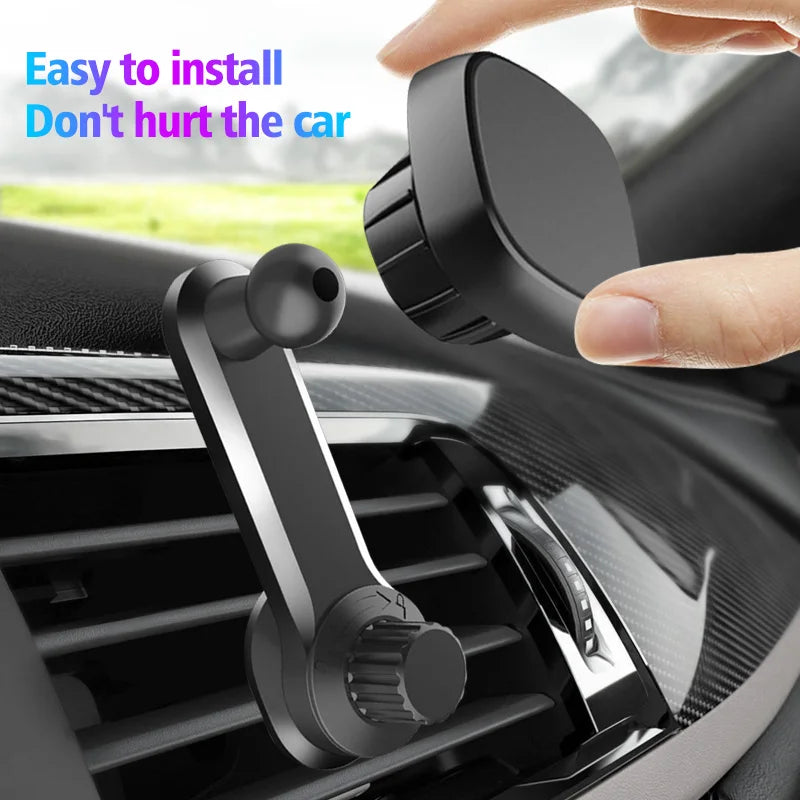360° Gravity Car Phone Holder for Universal Car Phone Holder Gravity Stand Bracket Magnetic Support Mobile Car Adapter Holder