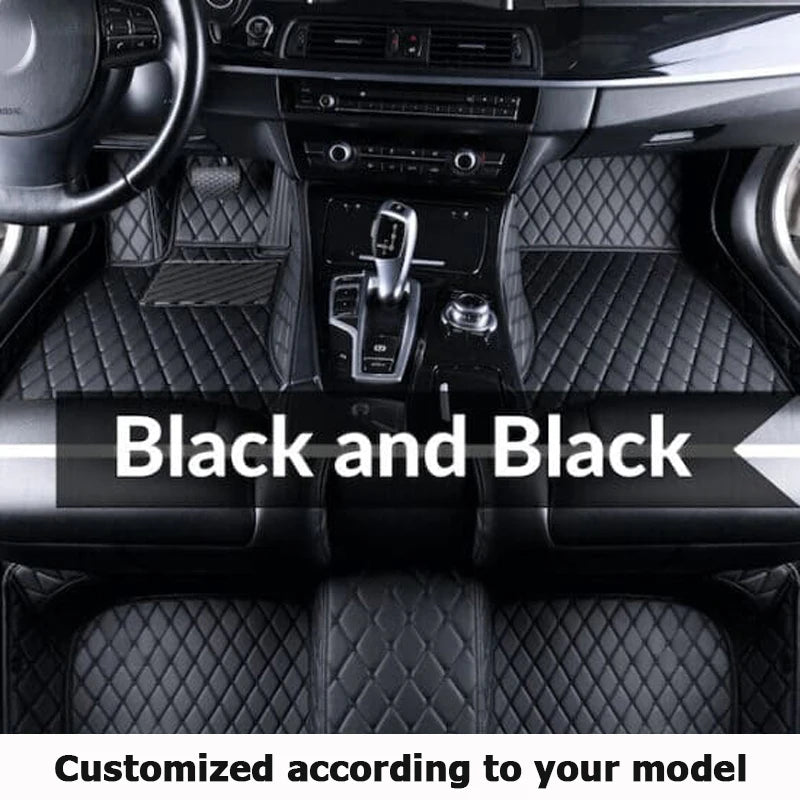 Car Floor Mats For Dacia Duster Renault Duster HM 2021~2022 Waterproof Ptotective Pads Car Mats Full Set Car Accessories