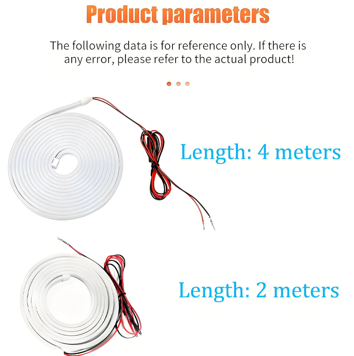 12V Car Trunk LED Strip High-Brightness 2/4M Interior Decoration Wiring Automatic Sensing Tailgate Light Strip Easy Installation