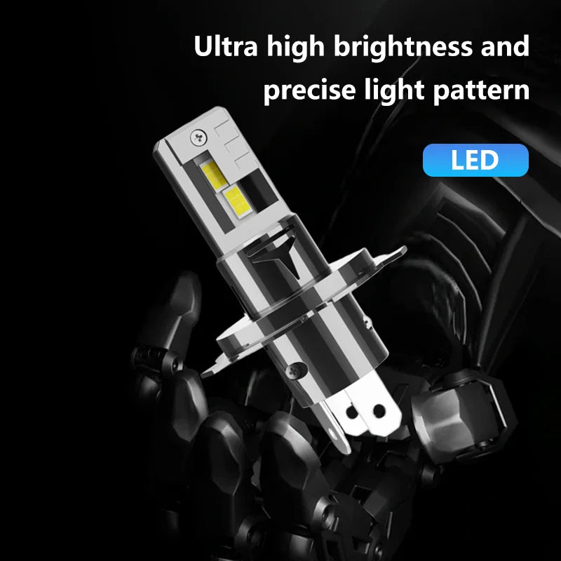 Lâmpada LED H7/H4 Canbus Super Brilhante - Sem Fio