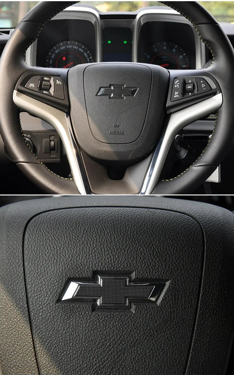 ABS Car Front Hood Emblem Sticker Rear Tail Trunk Badge Accessories for Chevrolet Epica Spark Aveo Captiva Cruze Malibu XL Trax