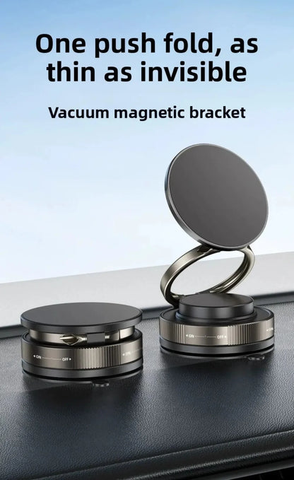 Magnetic Phone Holder for Car, 360° Rotatable, Foldable & Adjustable Magnetic Car Mount, , Compatible with iPhone & Other Phones