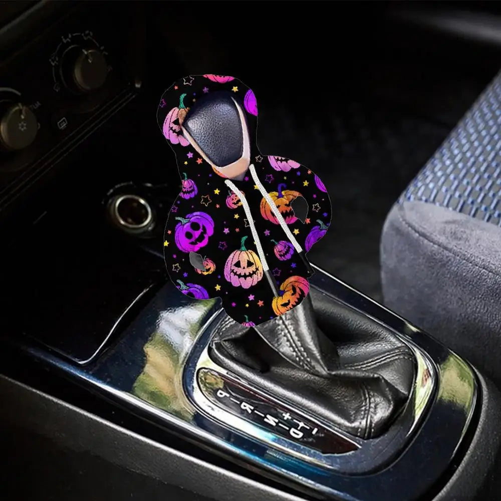Shift Knob Hoodie Creative Cotton Car Shift Knob Cover Funny Car Interior Decoration Car Gear Stick Shift Knob Cover
