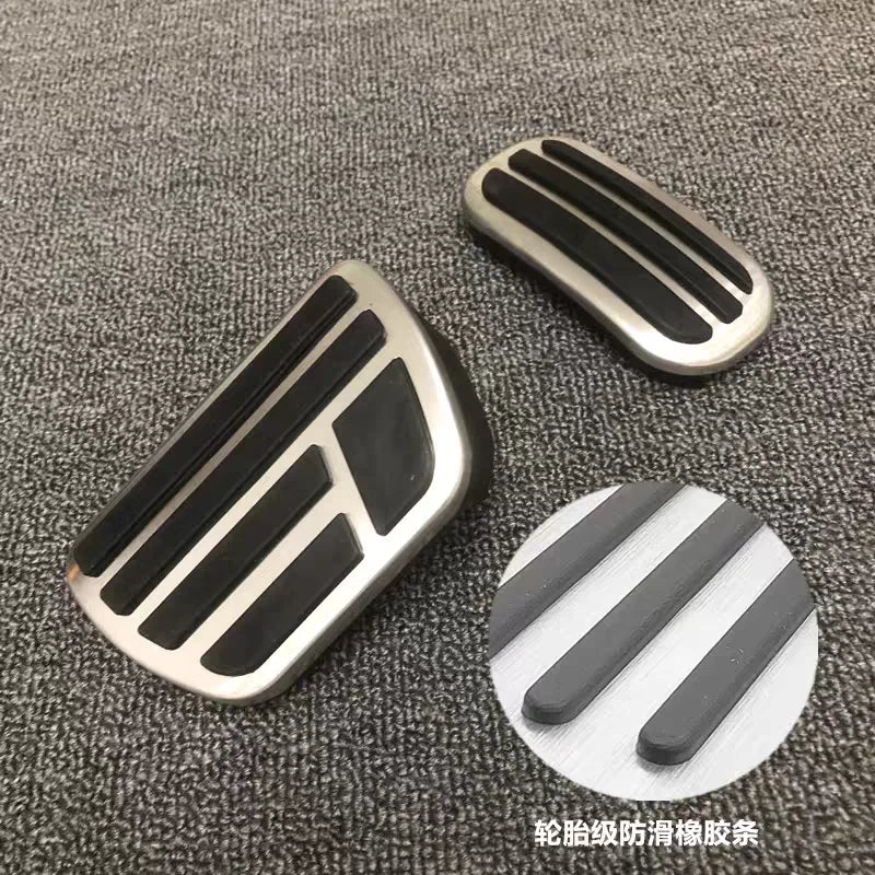 Pedal Pads for Land Cruiser LC300 Prado LC250  GX550 Refit Pedal Cover Gas Accelerator Brake Footrest Clutch Thrott