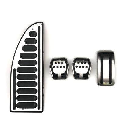 Car-styling Stainless steel Car Pedal Pads Cover MT AT case for Ford Focus 2 mk2 focus 3 mk3