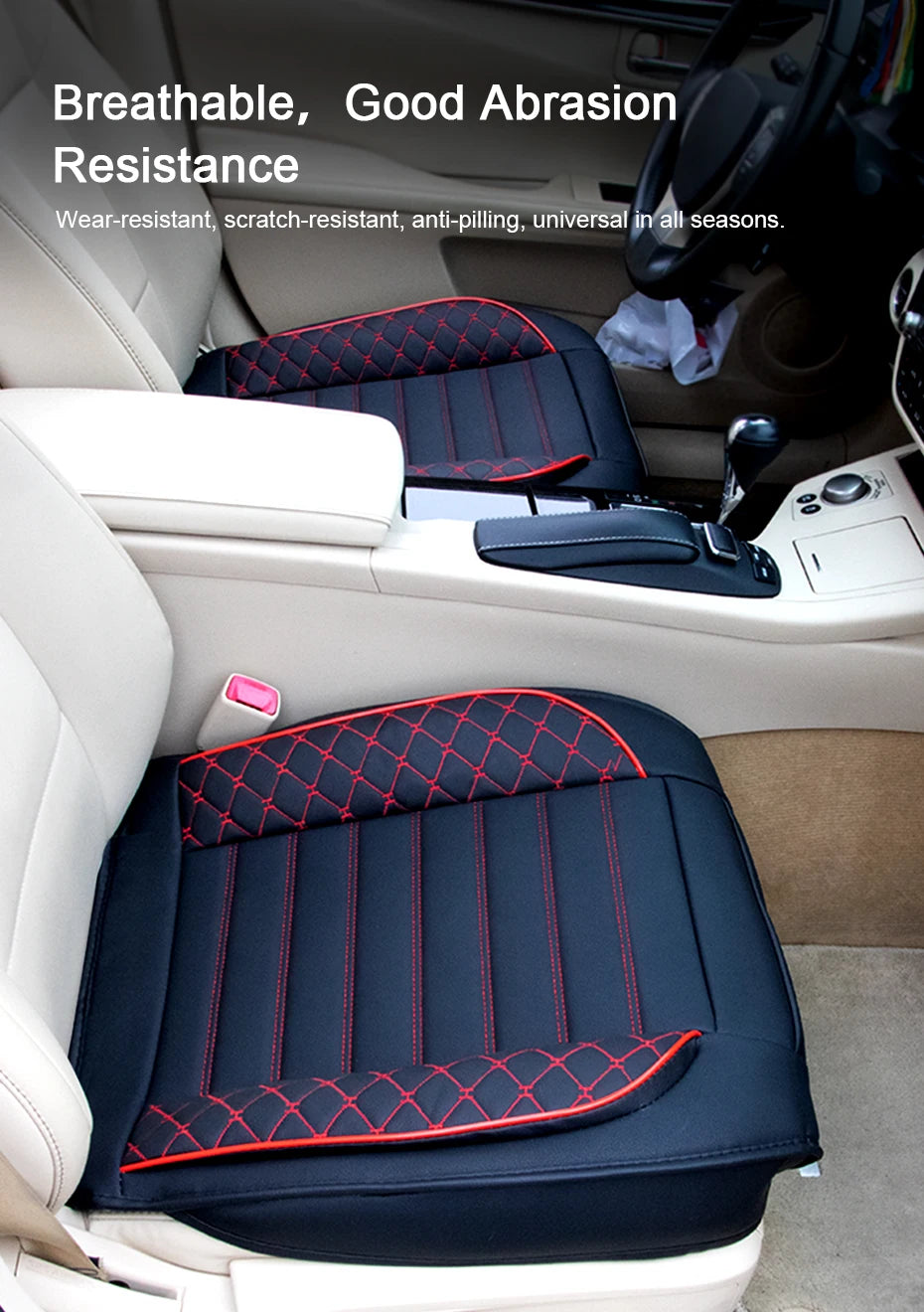 SEAMETAL Quality Car Seat Cover Universal Wrapped Auto Seat Protector Breathable Wear-Resistant Universal Vehicle Chair Cushion