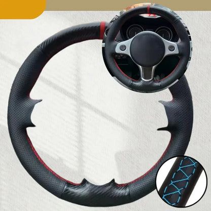 Car Steering Wheel Cover For Alfa Romeo 159 2005-2012 Brera Spider Sportwagon Suede Leather Car Accessories Steering Wrap