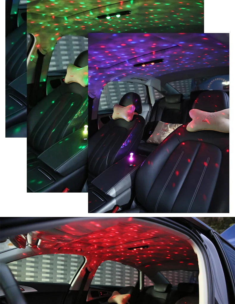 wireless rgb car interior atmosphere light With remote control Music Control Rhythm interior car lights led For car indoor