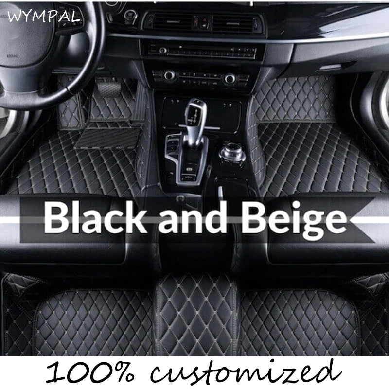Car Floor Mat For Seat León 5F 2013~2019 Waterproof Tapete Automotivo Para Carro Car Mats Set Alfombra Para Auto Car Accessories