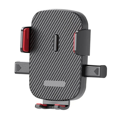 Car Phone Holder New Universal Phone Holder with Hook Clip, Automatic Locking Without Blocking Air Outlet, Car Ventilation
