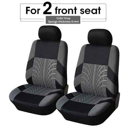 2Pieces Front Car Seat Cover Universal Auto Seat Protector