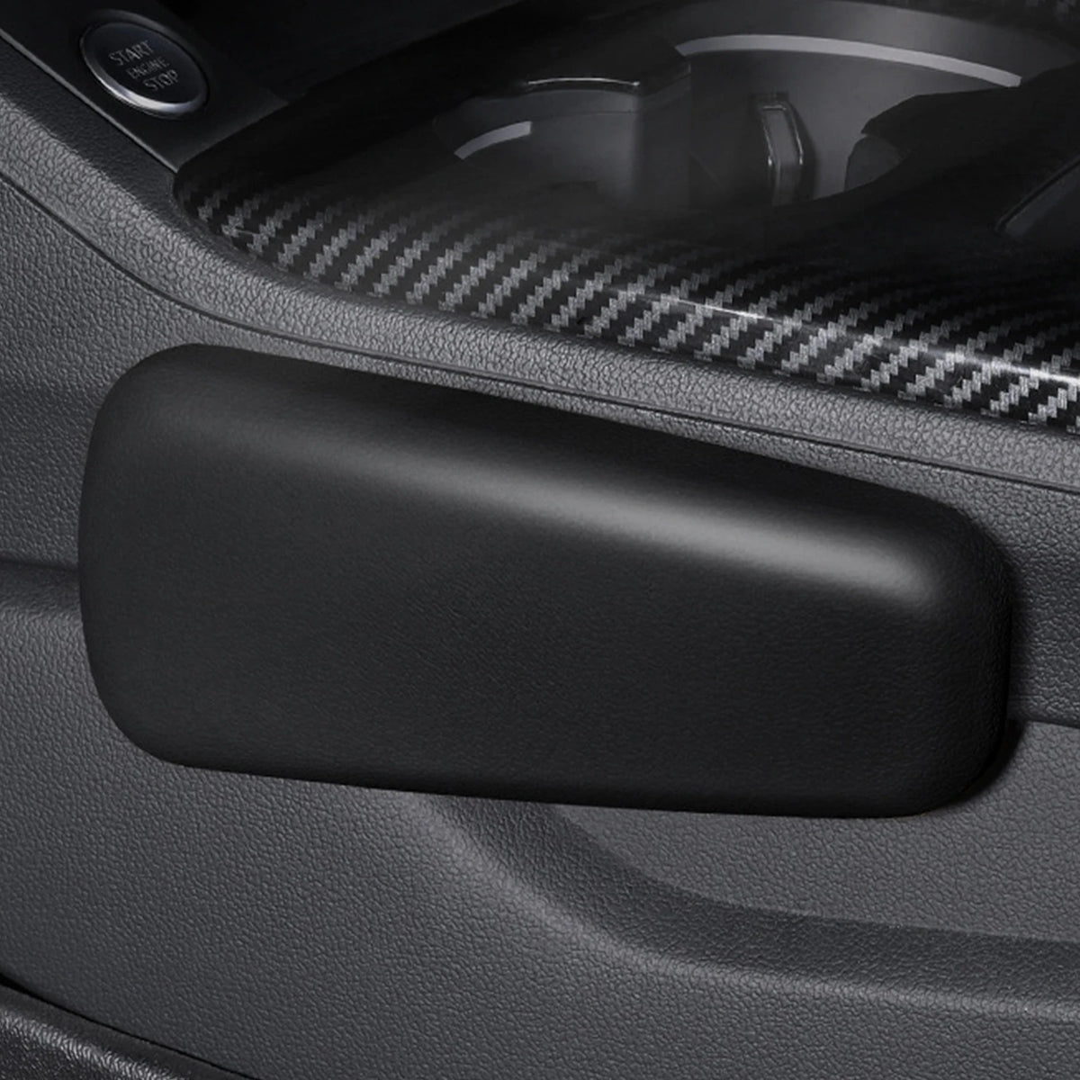 2Pcs Car Armrest Pad Soft Leather Car Knee Cushion Universal Car Door Armrest Pads Comfortable Car Arm Rest Elbow Pads