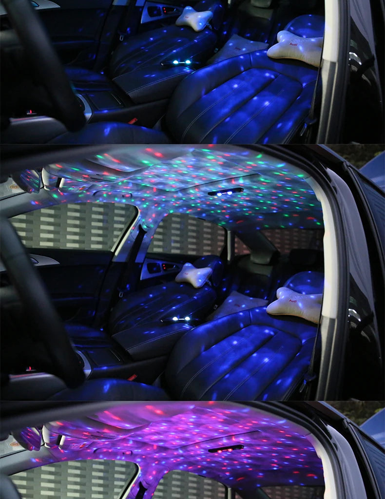 wireless rgb car interior atmosphere light With remote control Music Control Rhythm interior car lights led For car indoor