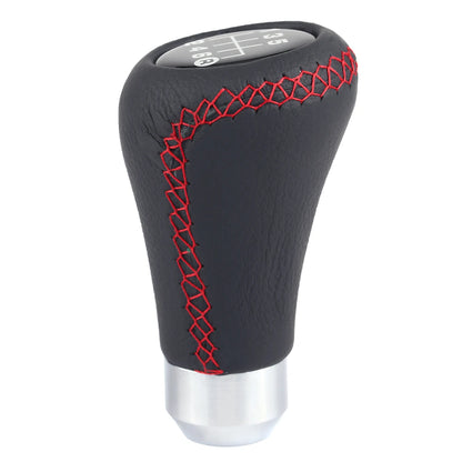 Car Vehicle 6 Speed Gear Shift Knob PU Shifter Stick with 3 Hoses 6 Speed Gear Shift Knob  Gear Shift Knob