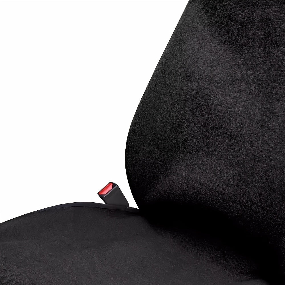 Waterproof Sweatproof Car Seat Cover Universal Fit for Cars, SUVs, Trucks Polyester Fabric Protector for Gym, Running, Swimming